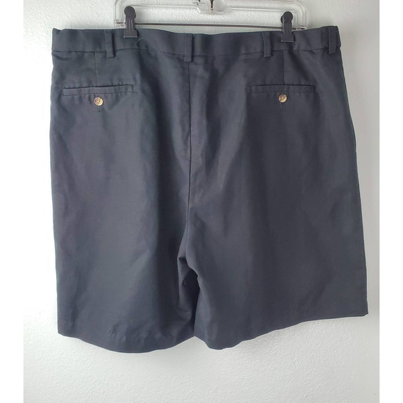 haggar Linen black shorts size 42 - Picture 2 of 5